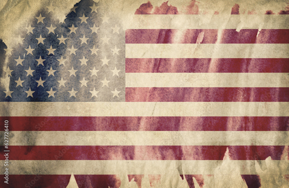 Grunge USA Flag background texture Grunge USA Flag background texture
