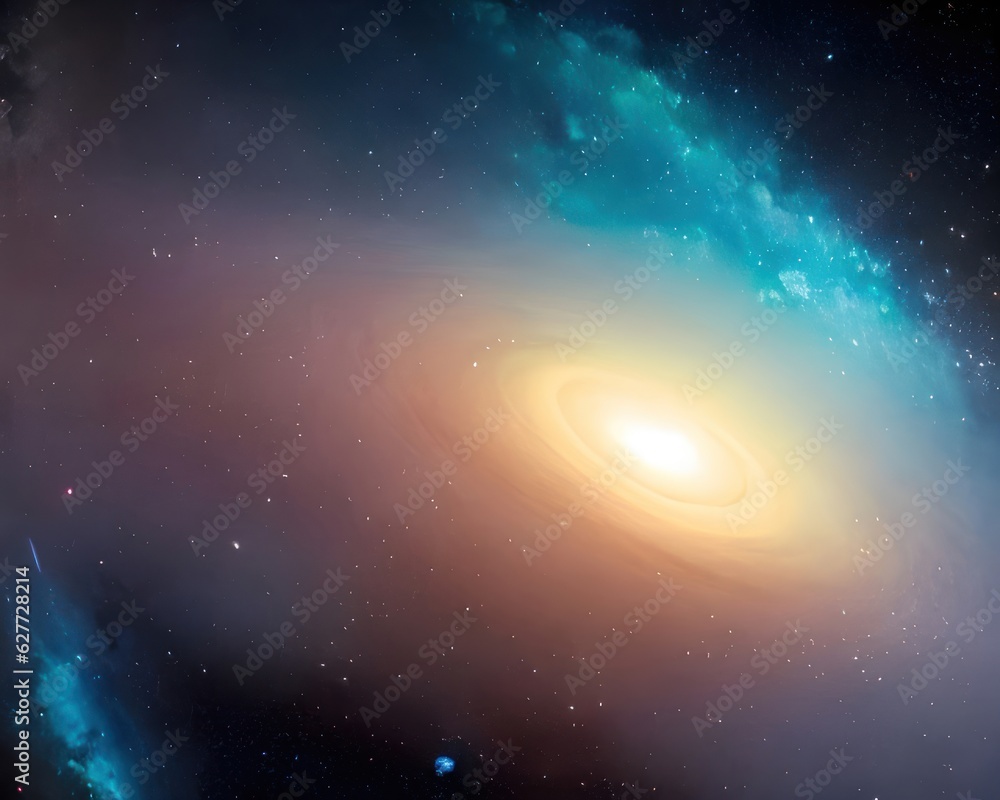 Outer Space. Starfield. Generative AI Outer Space. Starfield. Generative AI