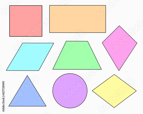 set of mathematics sticker 