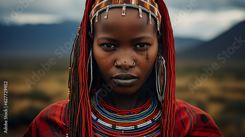 Maasai: Seminomadic Ethnic Group in East Africa photo