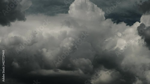 Fantastic colorful dramatic sky with clouds.Perfect for cinema, background.Timelapse.