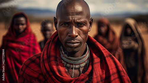 Maasai - East African Semi-Nomadic Tribe