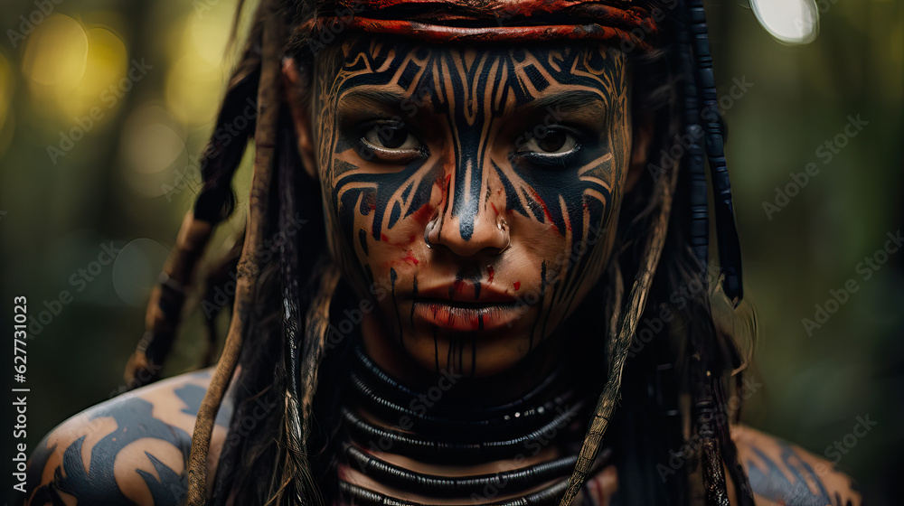 Yanomami tribe and their culture in the Amazon rainforest.