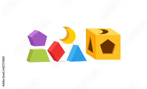 block shape sorter toy with good quality and good design