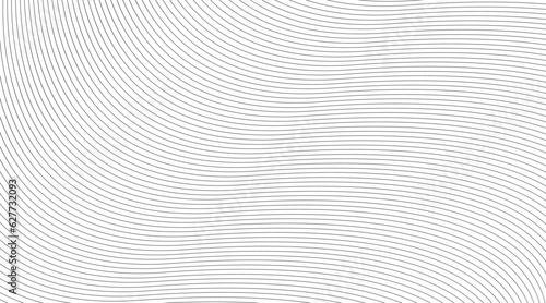 Fototapeta Naklejka Na Ścianę i Meble -  Abstract black wave lines background elegant composition