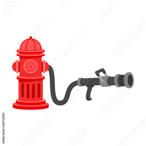 red hydrant with good quality and good design