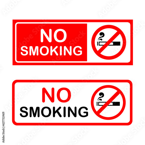 no smoking sign with good quality and good design