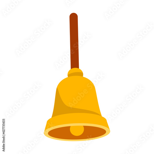golden hand bell with good quality and good design