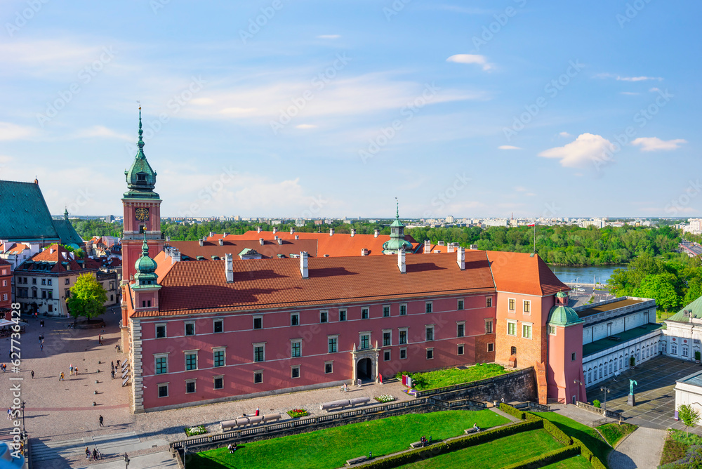 Obraz premium Royal Castle from above