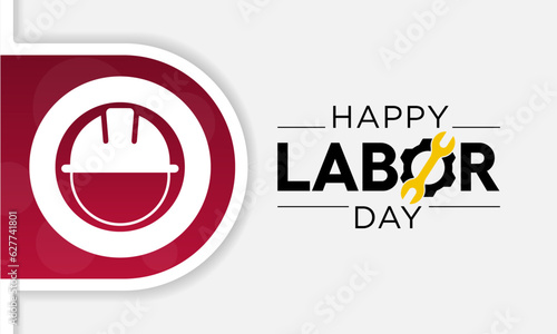 Labor Day in the United States of America is observed every year in September, to honor and recognize the American labor movement and their works and contributions. Vector illustration