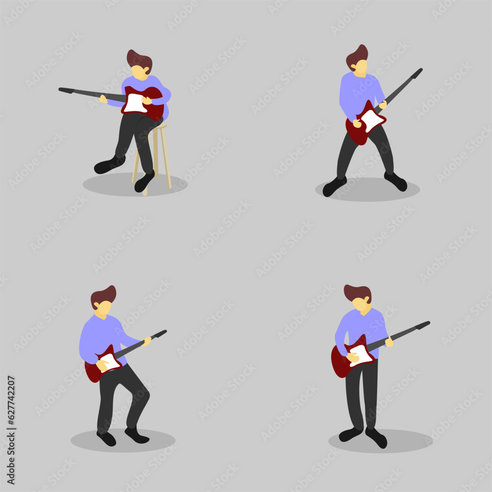 4 kinds of positions in playing the guitar 4 kinds of positions in playing the guitar