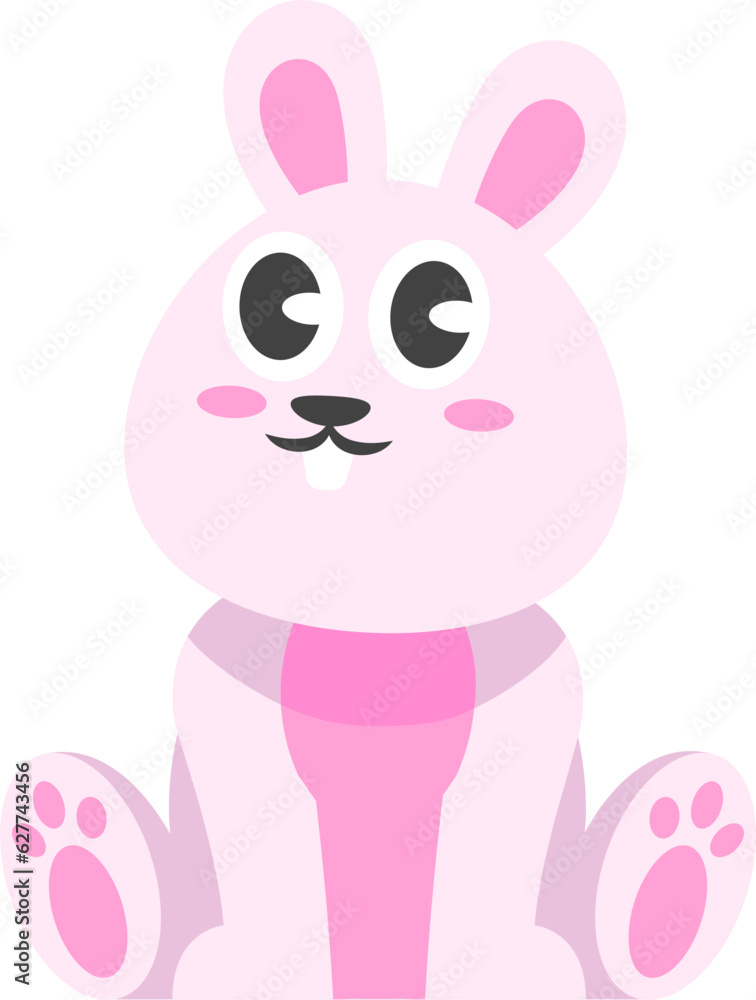 Cute Rabbit Illustration Cute Rabbit Illustration