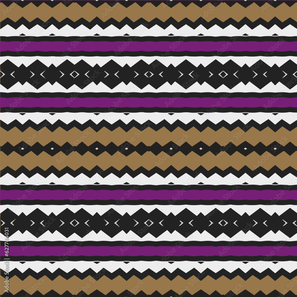 Geometric ornament in ethnic style.Seamless pattern with abstract shapes.Repeat design for fashion, textile design, on wall paper, wrapping paper, fabrics and home decor. Geometric ornament in ethnic style.Seamless pattern with abstract shapes.Repeat design for fashion, textile design, on wall paper, wrapping paper, fabrics and home decor.