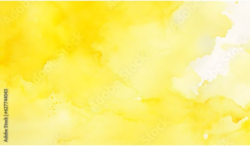 Yellow Watercolor Abstract Background. Colorful Artistic Background © anamulhaqueanik