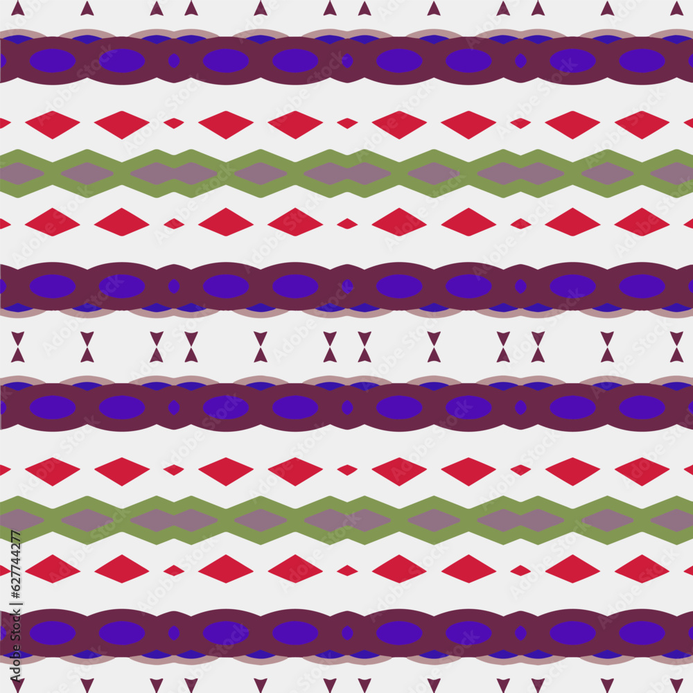 Geometric ornament in ethnic style.Seamless pattern with abstract shapes.Repeat design for fashion, textile design, on wall paper, wrapping paper, fabrics and home decor. Geometric ornament in ethnic style.Seamless pattern with abstract shapes.Repeat design for fashion, textile design, on wall paper, wrapping paper, fabrics and home decor.