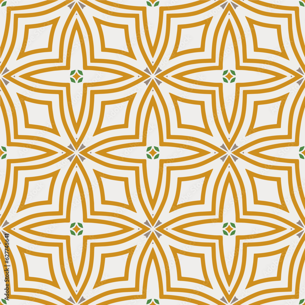 Geometric ornament in ethnic style.Seamless pattern with abstract  shapes.Repeat design for fashion, textile design,  on wall paper, wrapping paper, fabrics and home decor.