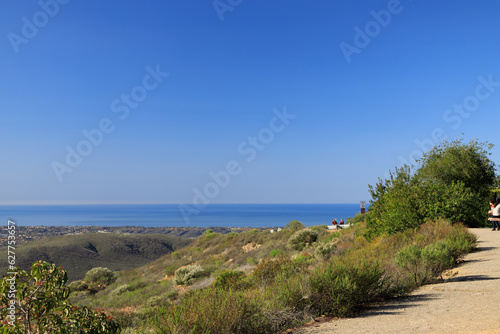 Scenic Mountain View from Double Peak Park, San Diego, San Marcos, California