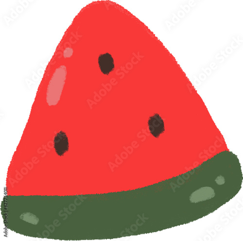 Lovely watermelon illustration