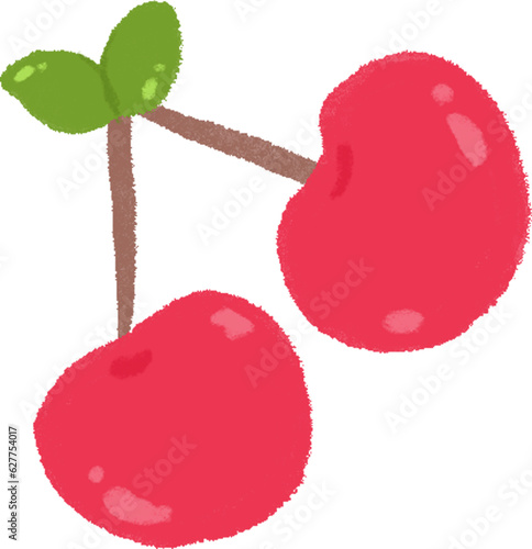 illustration of cherry