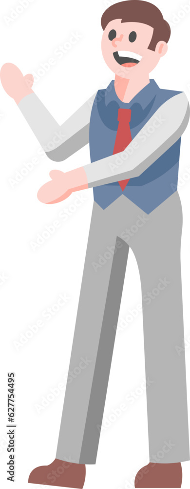 Simple People Business Illustration Simple People Business Illustration