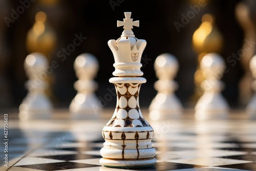 Chess Queen. Generative AI