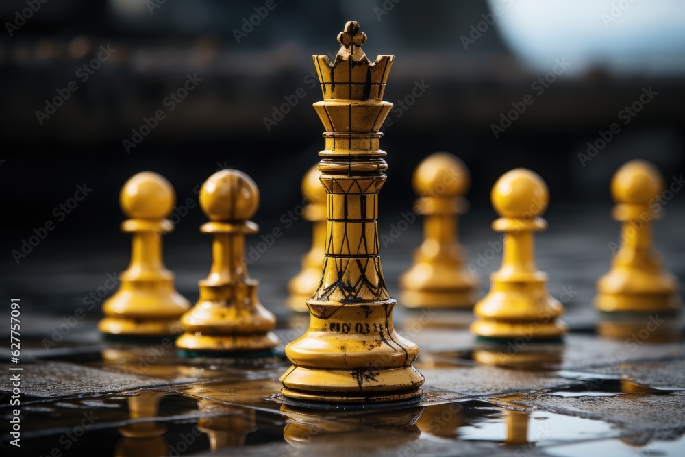 Chess Queen. Generative AI Chess Queen. Generative AI