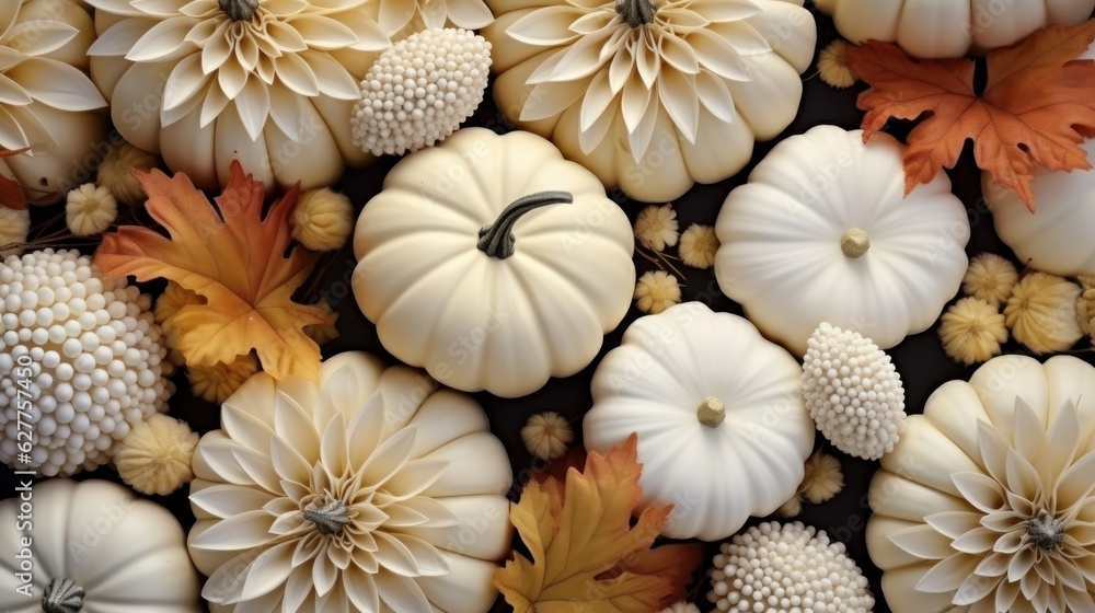 Cozy Autumn background wiyj pumpkins Cozy Autumn background wiyj pumpkins