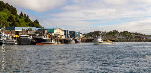 Fish processing facilities, Kodiak, Alaska