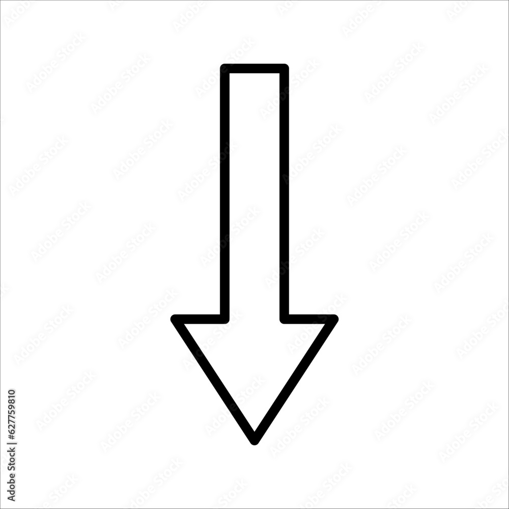 Download icon vector illustration on white background, eps 10. Download icon vector illustration on white background, eps 10.
