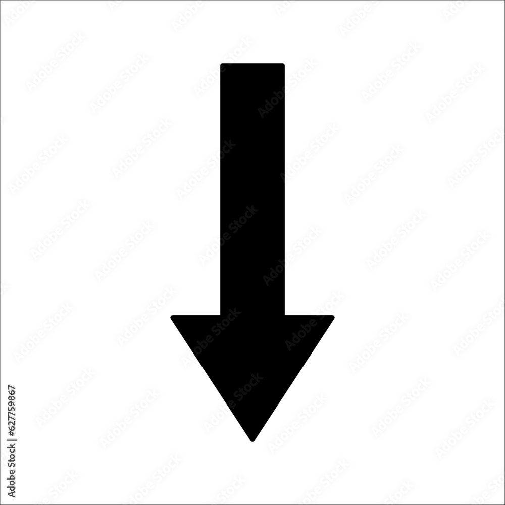 Download icon vector illustration on white background, eps 10. Download icon vector illustration on white background, eps 10.