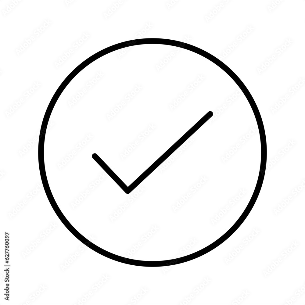 Chek, ok, yes icon approved vector illustration. Check mark icon on white background. Vector illustration
Chek, ok, yes icon approved vector illustration. Check mark icon on white background. Vector illustration