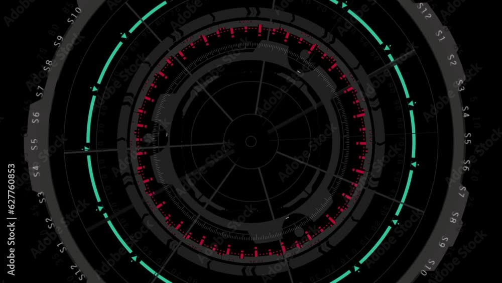 HUD Animation Circular Interface HUD Animation Circular Interface