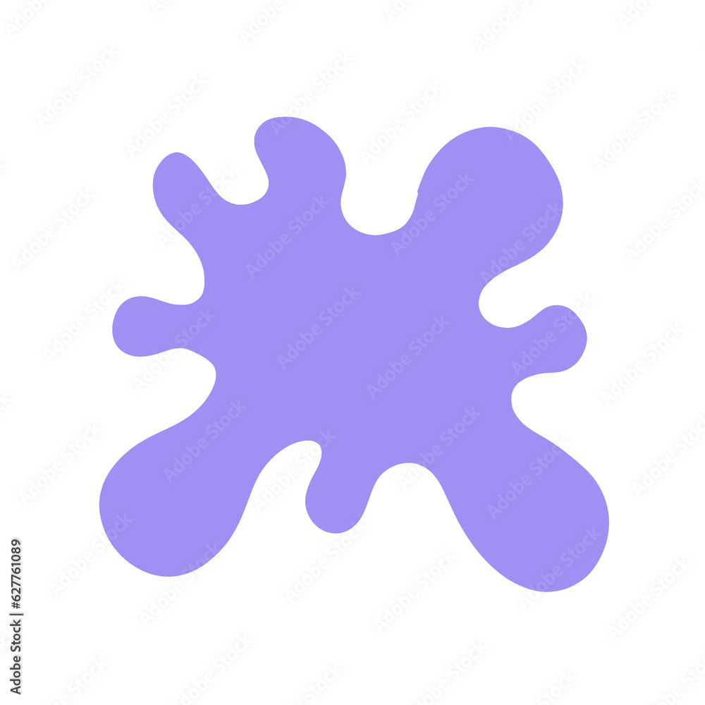 background elements paint purple