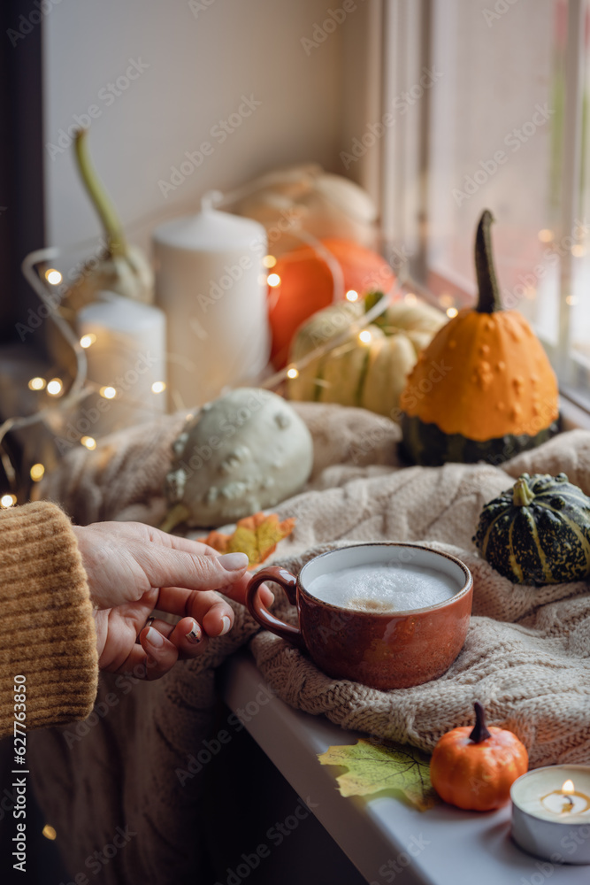 Cozy fall composition. Cozy fall composition.