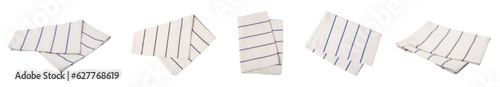 Valokuva Kitchen towel isolated on white background