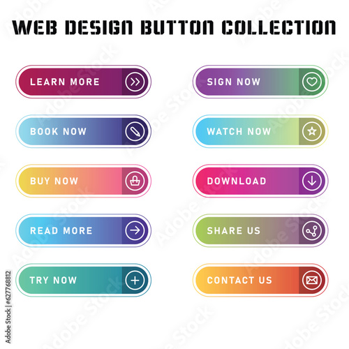 cta web button collection