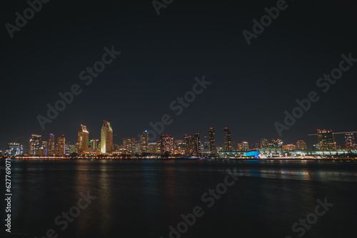 San Diego Skyline at Night © Caitlin Custer