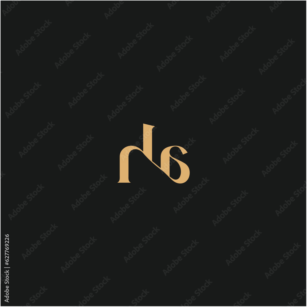 NA Logo design vector. Swoosh letter NA logo design. Initial NA logo