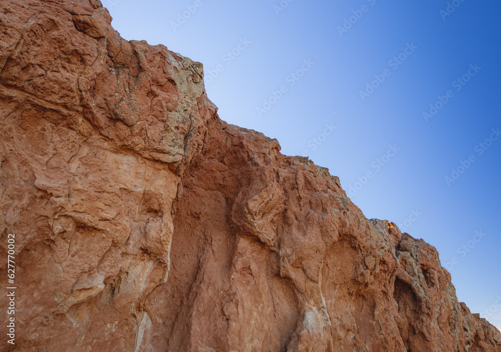 Sandstone Cliffs at Torrey Pines California