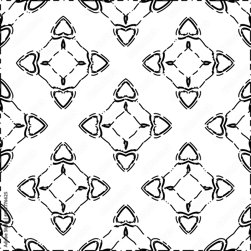Dashes lines. Grunge texture. Black and white pattern. Abstract background for web page, textures, card, poster, fabric, textile. Dashes lines. Grunge texture. Black and white pattern. Abstract background for web page, textures, card, poster, fabric, textile.