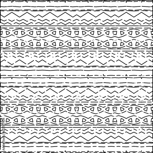 Dashes lines. Grunge texture. Black and white pattern. Abstract background for web page, textures, card, poster, fabric, textile.