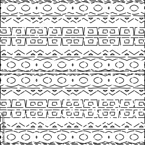 Dashes lines. Grunge texture. Black and white pattern. Abstract background for web page, textures, card, poster, fabric, textile.