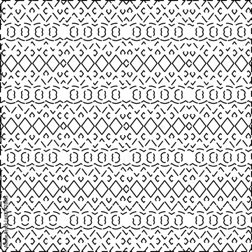 Dashes lines. Grunge texture. Black and white pattern. Abstract background for web page, textures, card, poster, fabric, textile.
