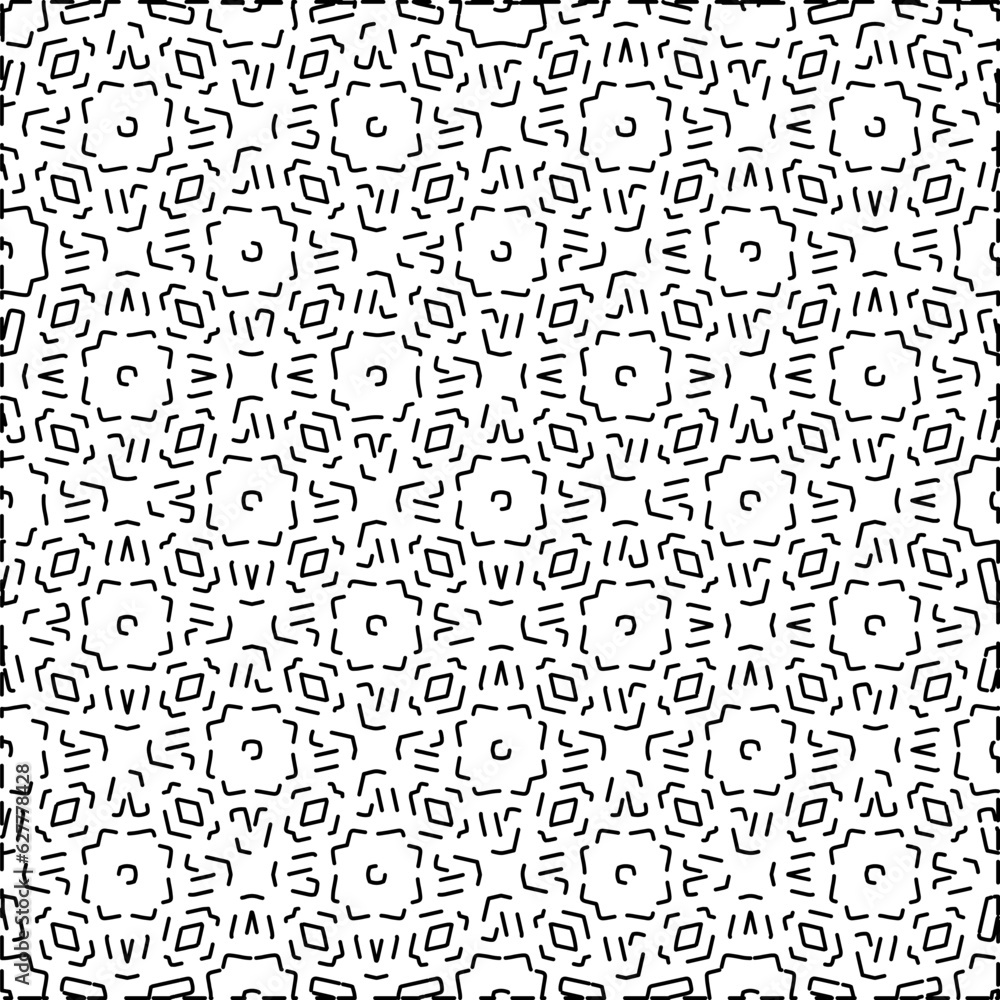 Dashes lines. Grunge texture. Black and white pattern. Abstract background for web page, textures, card, poster, fabric, textile. Dashes lines. Grunge texture. Black and white pattern. Abstract background for web page, textures, card, poster, fabric, textile.