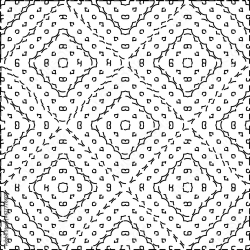 Dashes lines. Grunge texture. Black and white pattern. Abstract background for web page, textures, card, poster, fabric, textile.