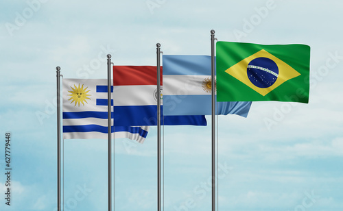 Mercosur Group of Flags photo