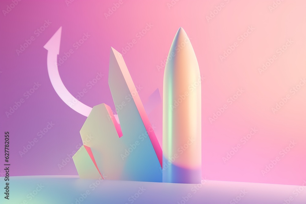 crystals look-a-like graphic with pink background crystals look-a-like graphic with pink background