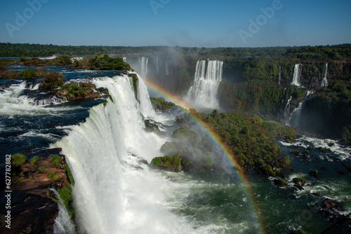 Photo of the Iguazu Falls in Brazil