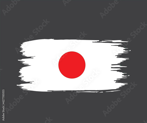 this is very beautiful japan flag vector.