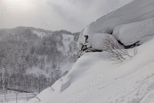 фотографія Backcountry powder skiing in Japan